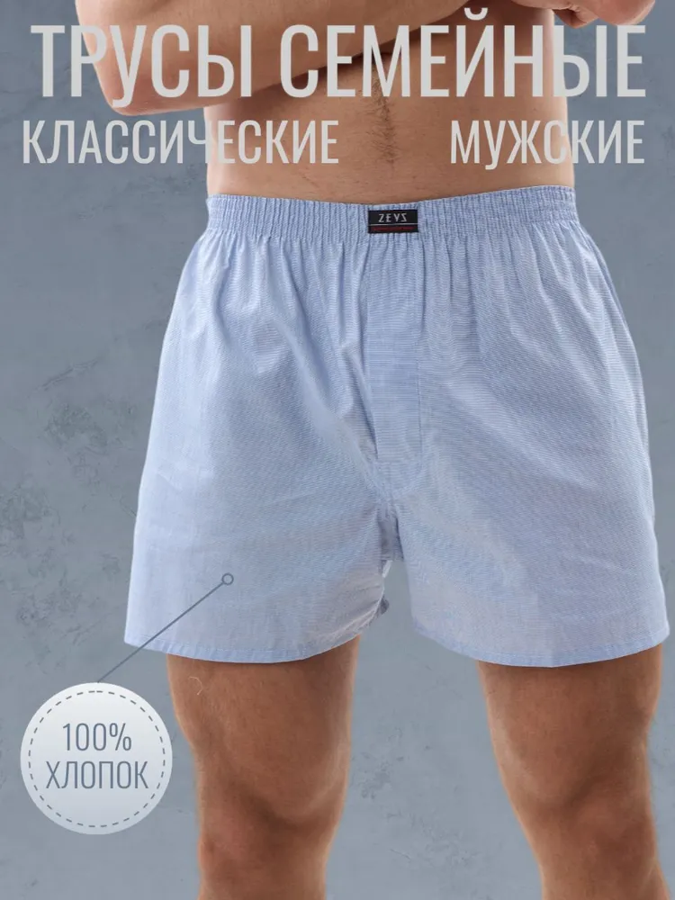 Трусы шорты ZEVS классика, 1 шт